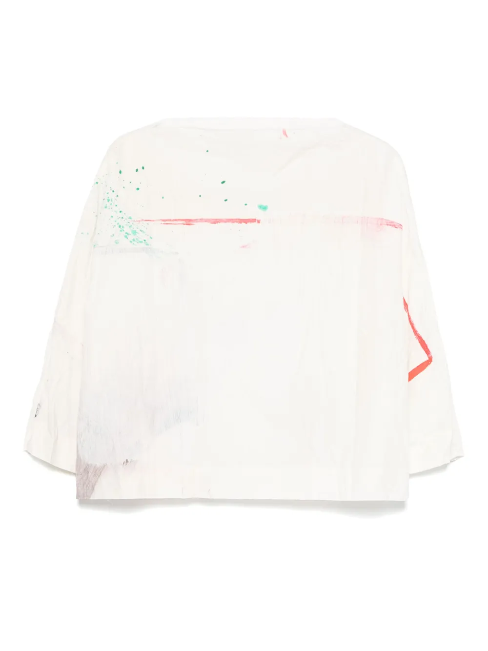 Daniela Gregis blusa de algodón | neutro | Image 1