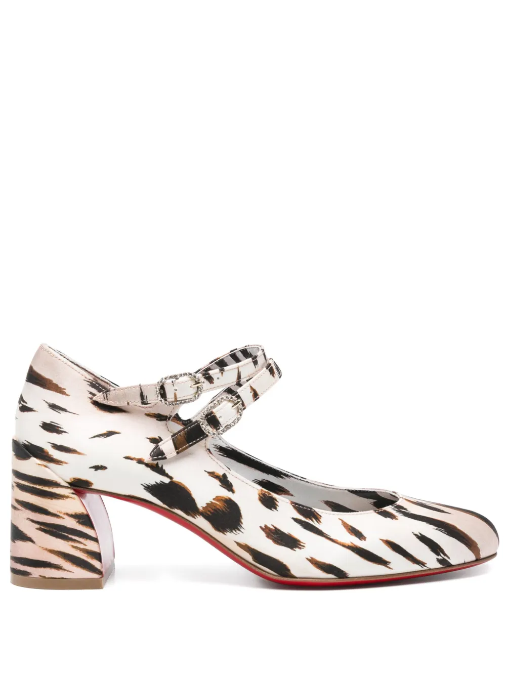 Christian Louboutin animal-print pumps | Neutrals | Image 1