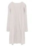 Pleats Please Issey Miyake plissé cardigan - Neutrals