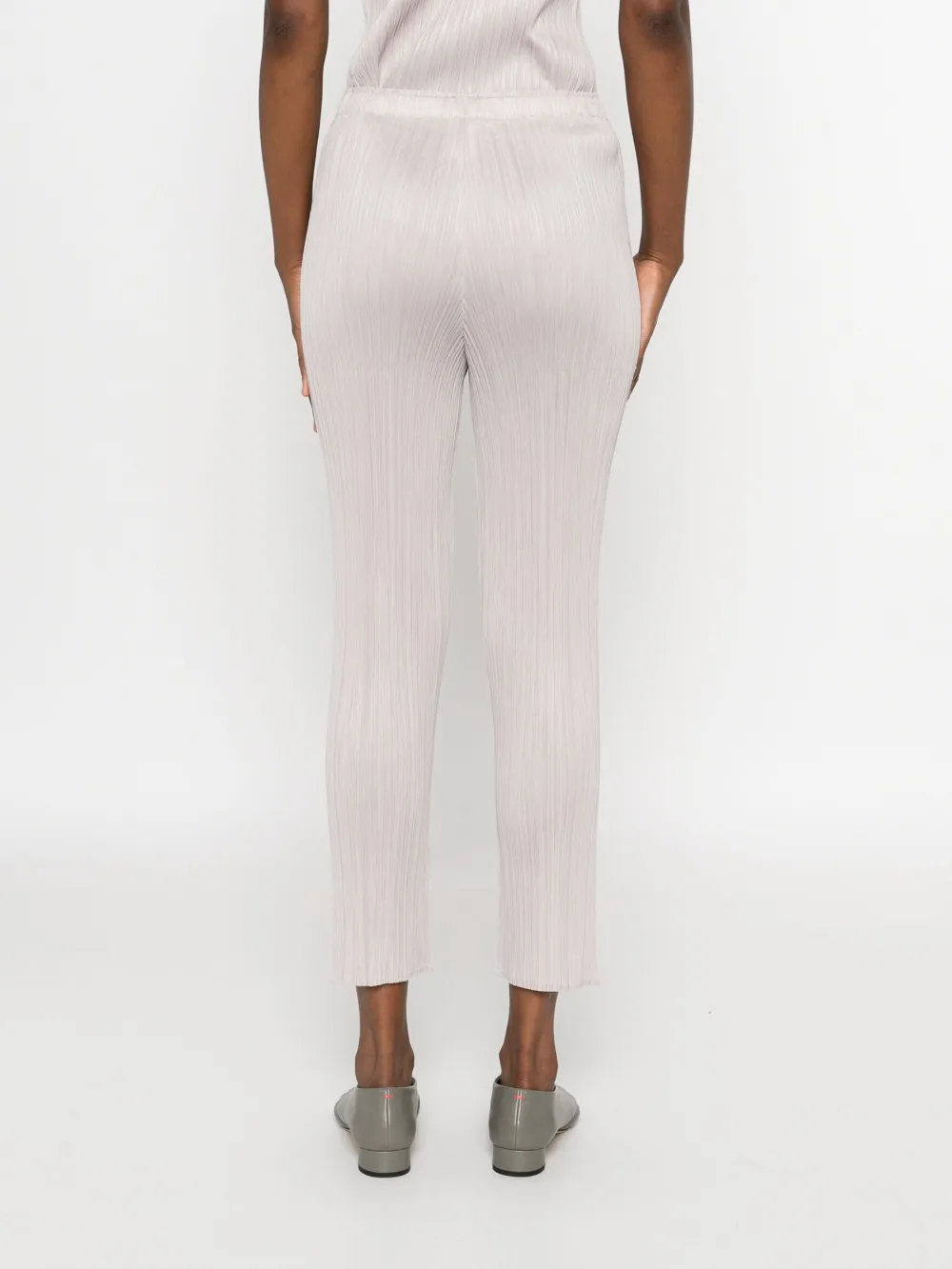 Pleats Please Issey Miyake Plooibroek Grijs