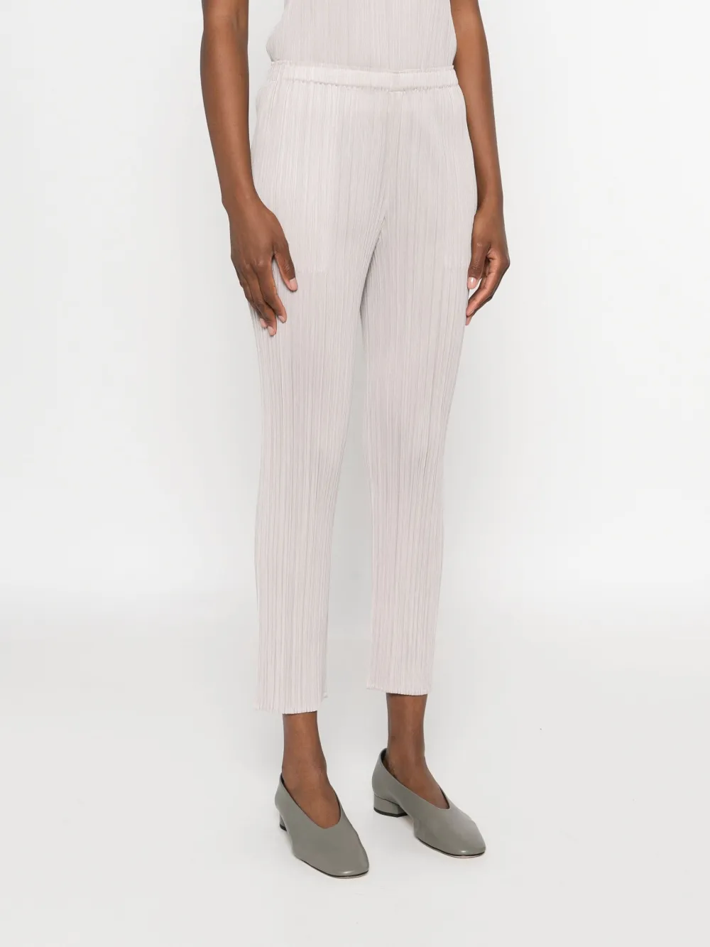 Pleats Please Issey Miyake Plooibroek Grijs