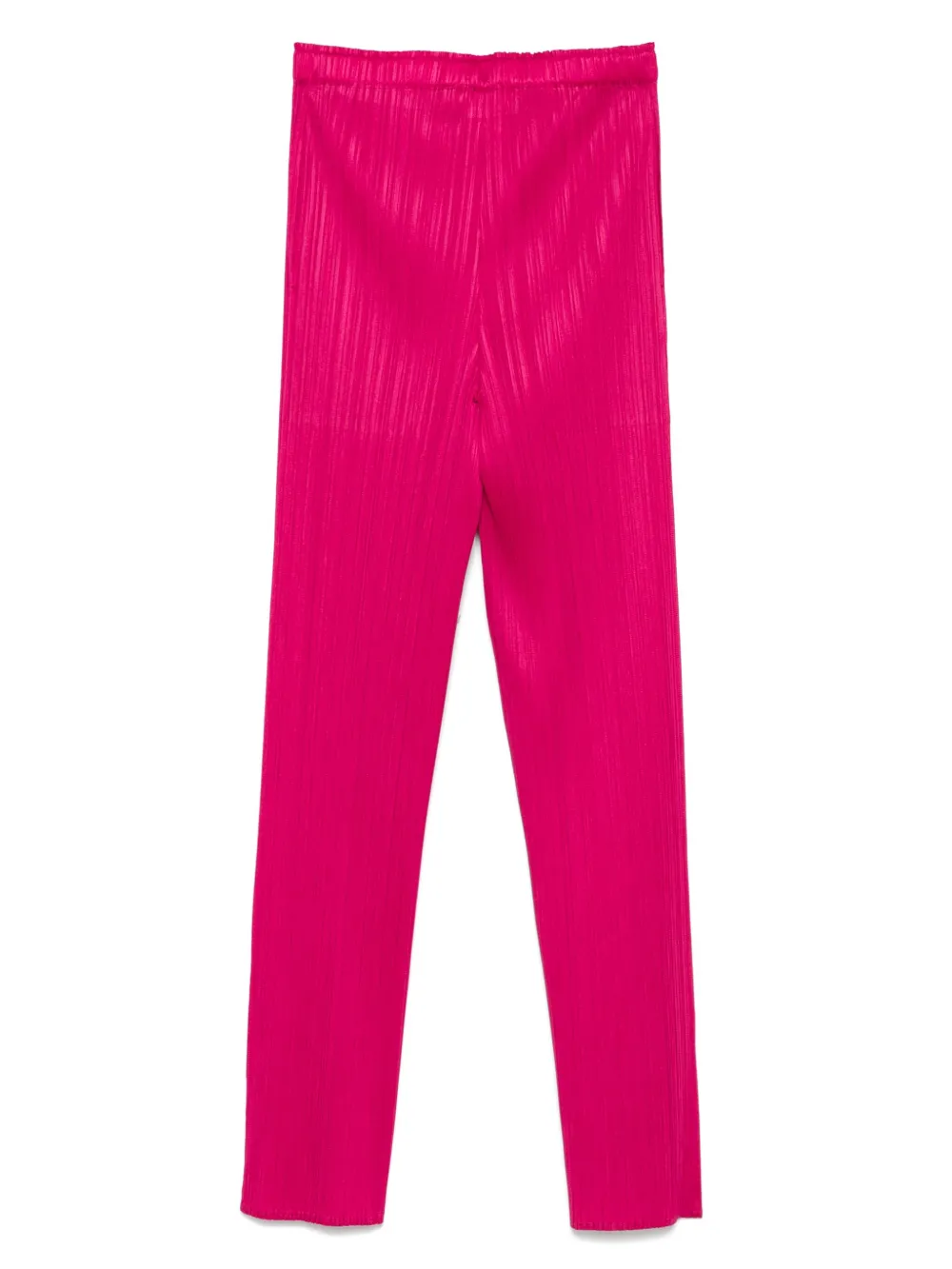 Pleats Please Issey Miyake plissé trousers - Roze