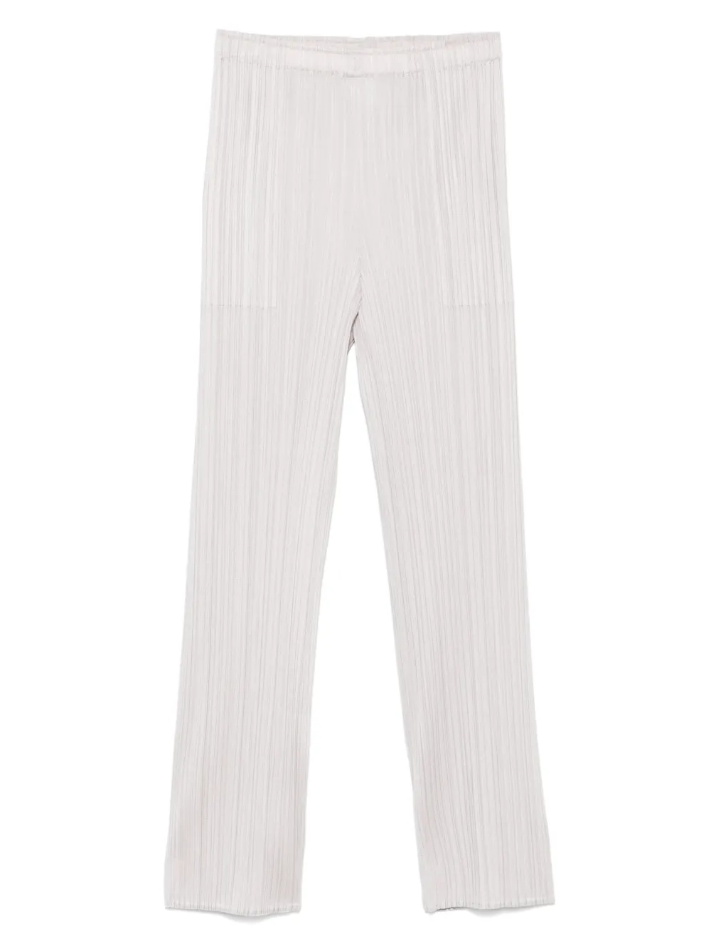 Pleats Please Issey Miyake Plissé broek Beige
