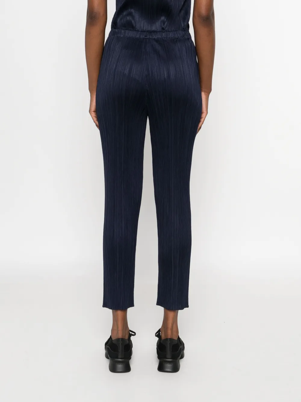 Pleats Please Issey Miyake Plooibroek Blauw