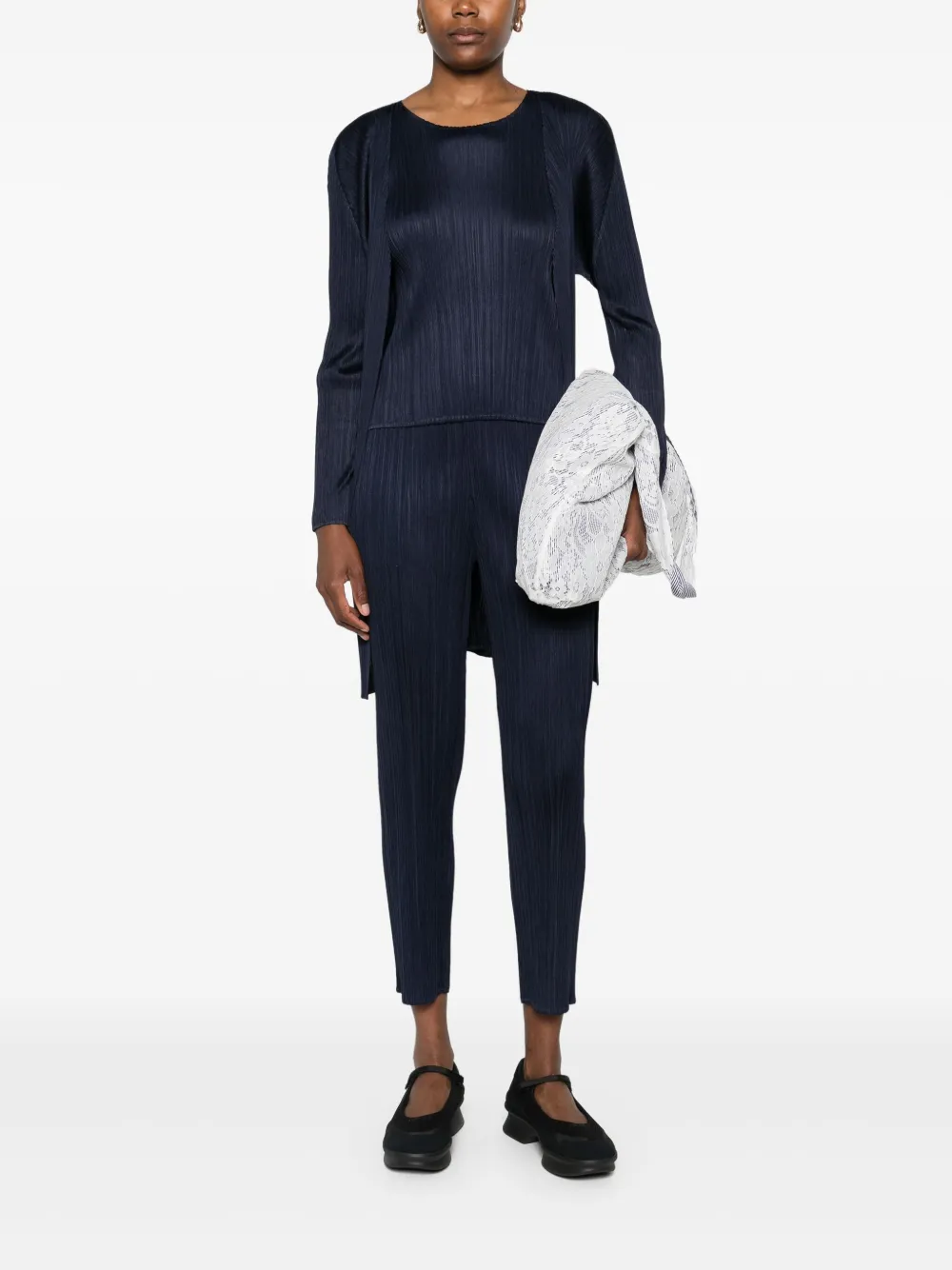 Pleats Please Issey Miyake pleated trousers | Slacks | Image 2