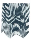 Pleats Please Issey Miyake pleated scarf - Blue
