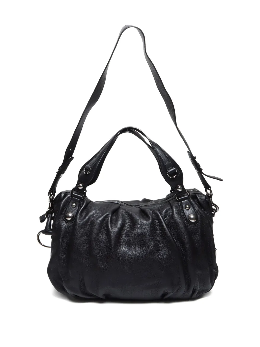 Pre-owned Gucci 2010s Icon Bit Tote Bag In Black