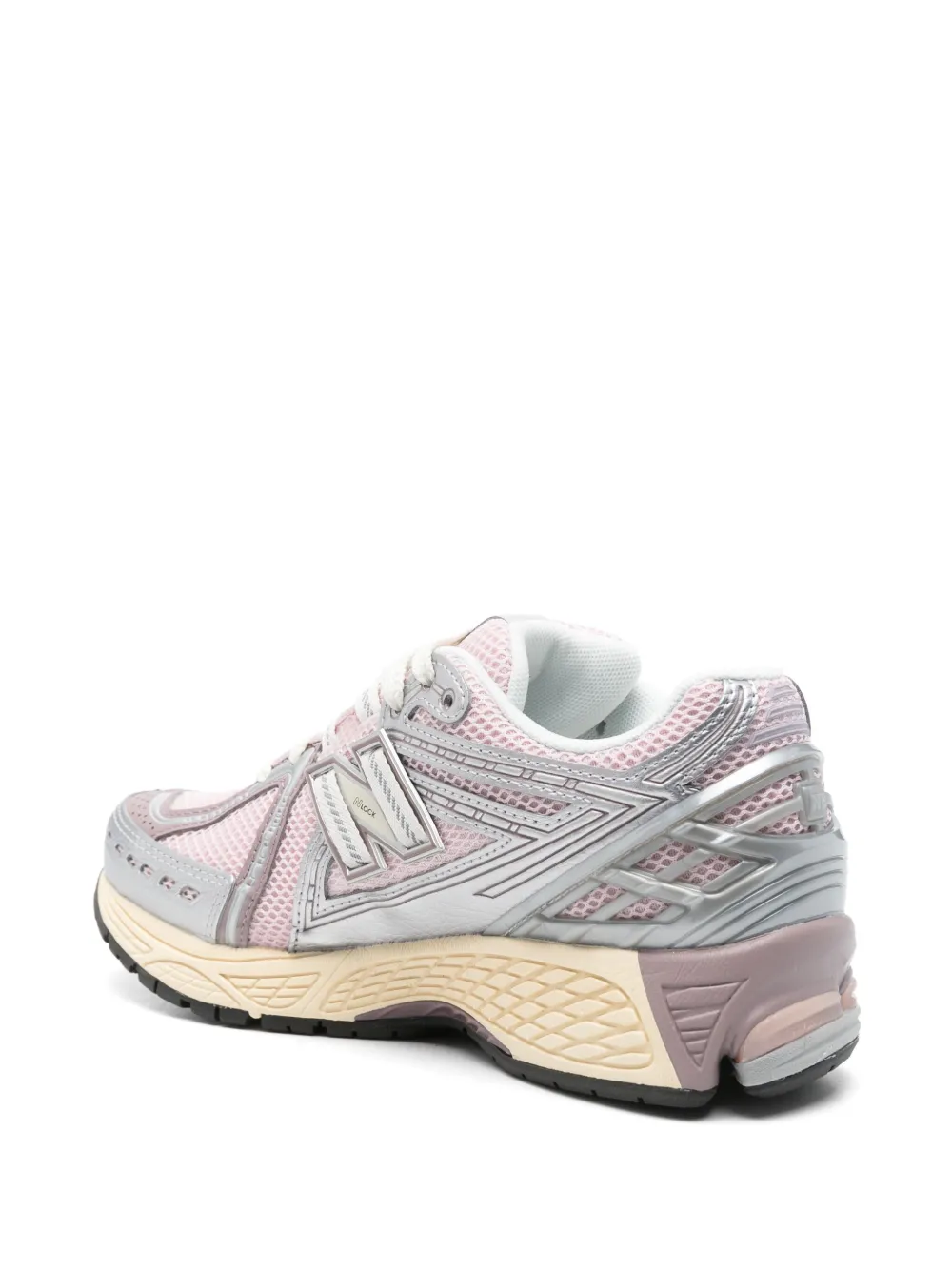 New Balance colour-block panelled sneakers Pink
