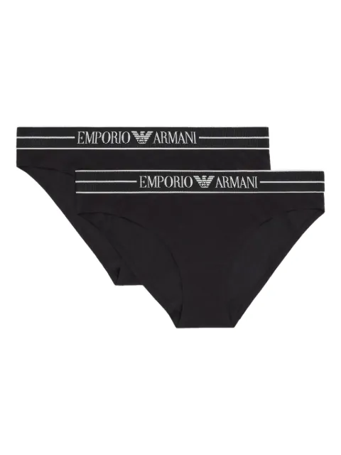 Emporio Armani logo-band briefs