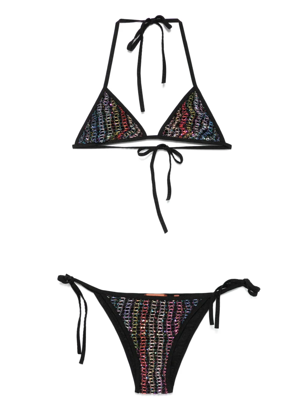 Missoni sequin-embellished bikini | Black | Image 1