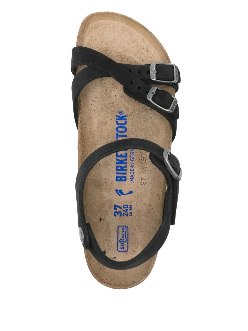 Birkenstock Kumba SFB flat sandals Black