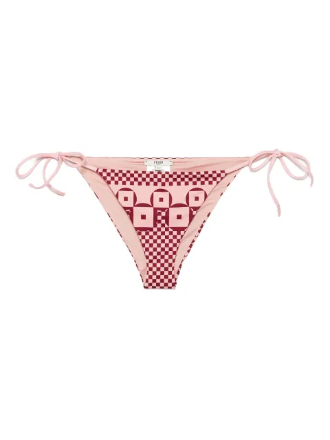 FENDI Bikinihöschen mit geometrischem Print