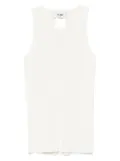 FENDI jersey tank top - Neutrals