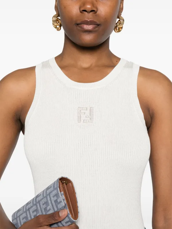 FENDI タンクトップ FENDI タンクトップ | ニュートラル | FARFETCH JP