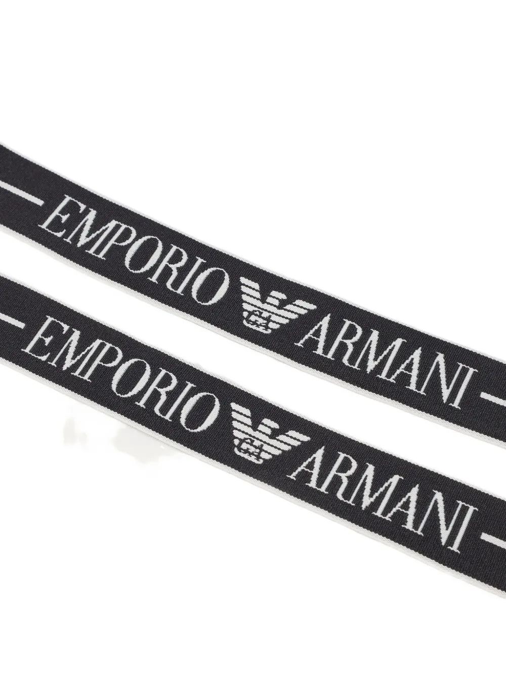 Emporio Armani Slip met logoband - Wit