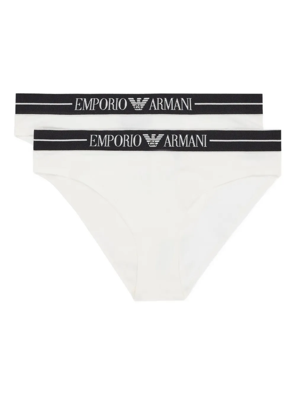 Emporio Armani logo-band briefs | White | Image 1