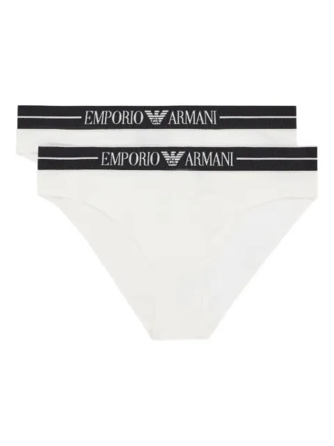 Emporio Armani logo-band briefs
