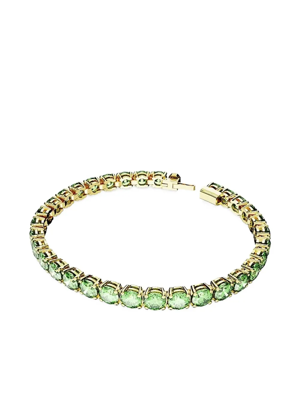 Swarovski Matrix Tennis bracelet | Gold | Image 1