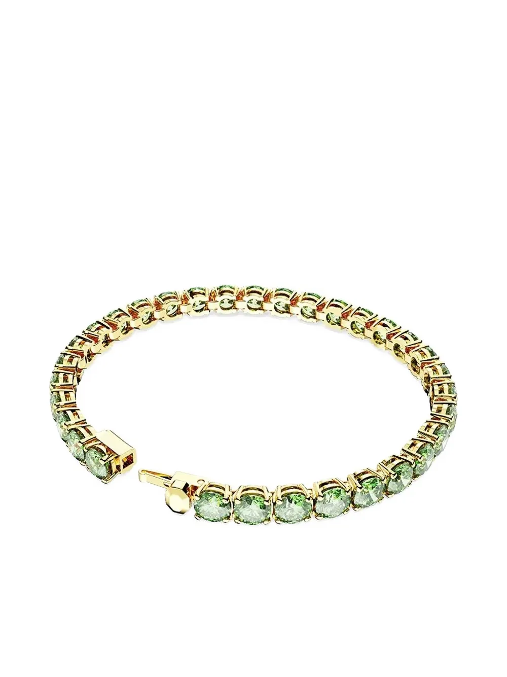 Swarovski Matrix Tennis armband - Goud