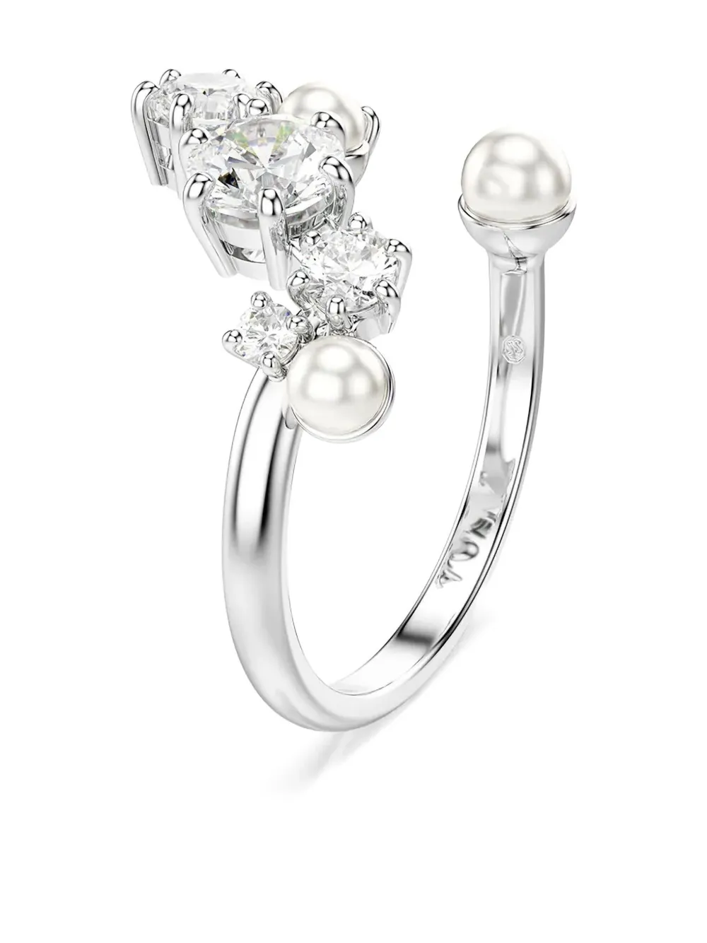 Swarovski Constella open ring - Zilver