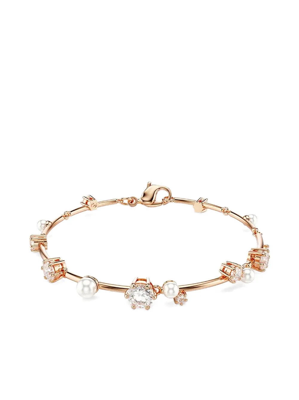Swarovski Constella Tennis パール ブレスレット | ピンク | Image 1