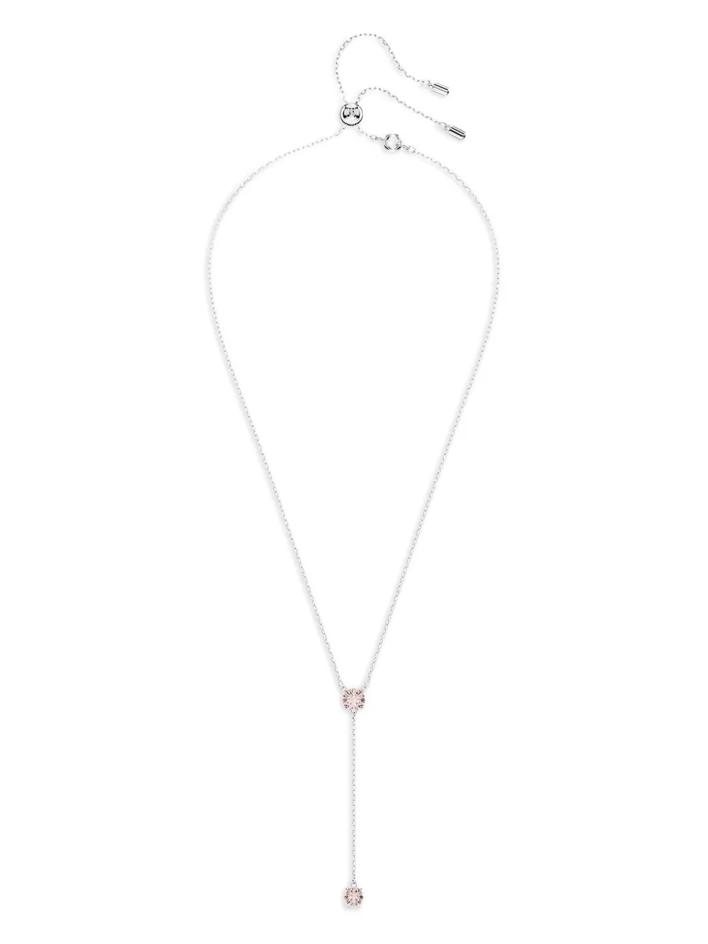 Swarovski Rose-crystal Y-necklace