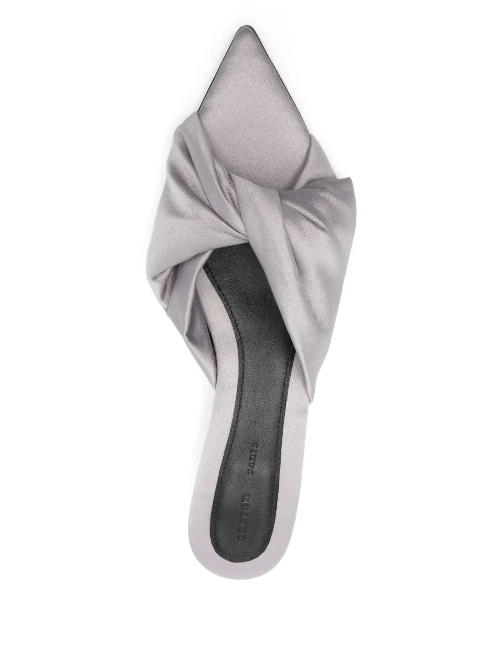 Carven 40mm Coupole mules Grijs