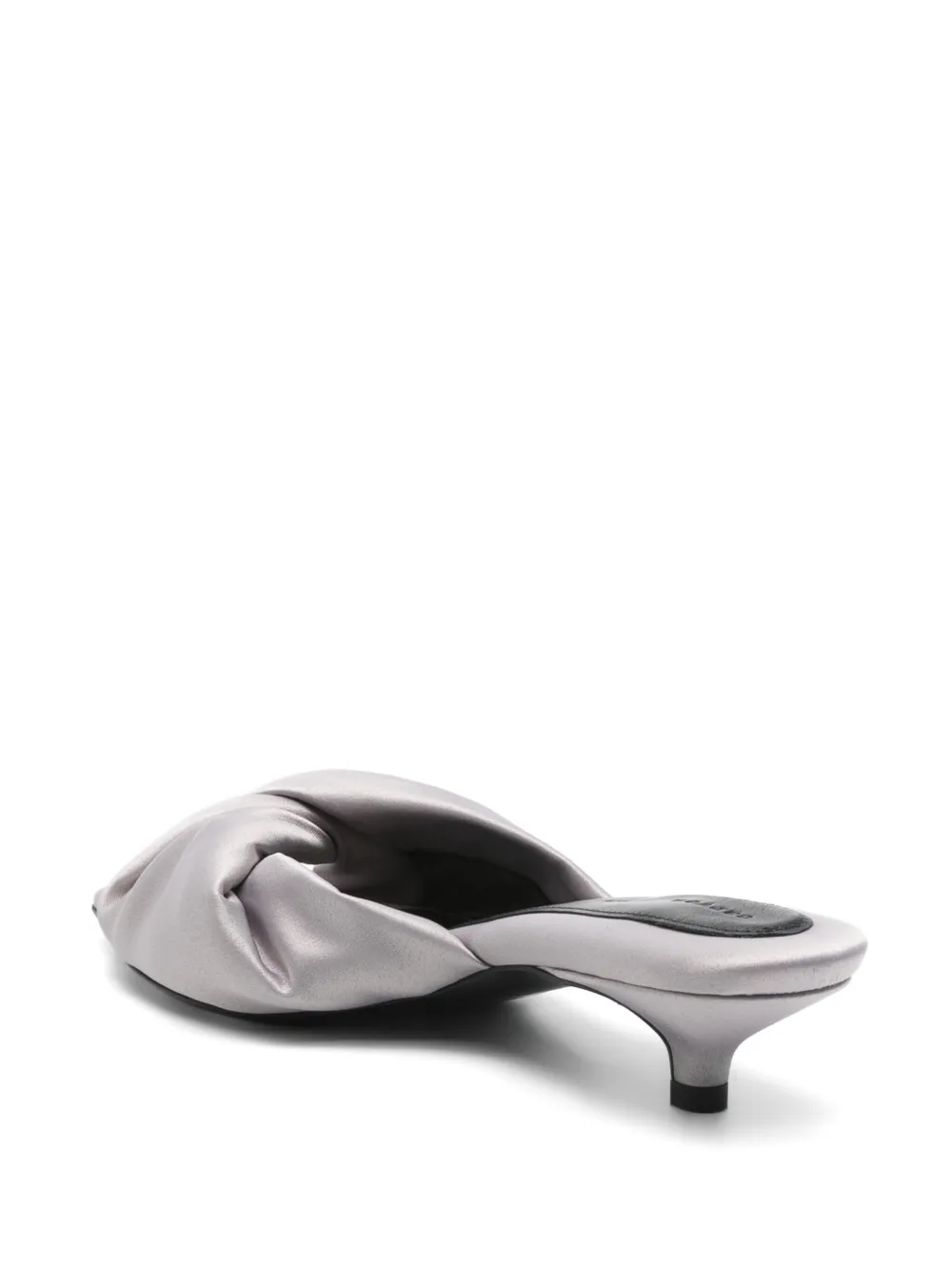 Carven 40mm Coupole mules Grijs
