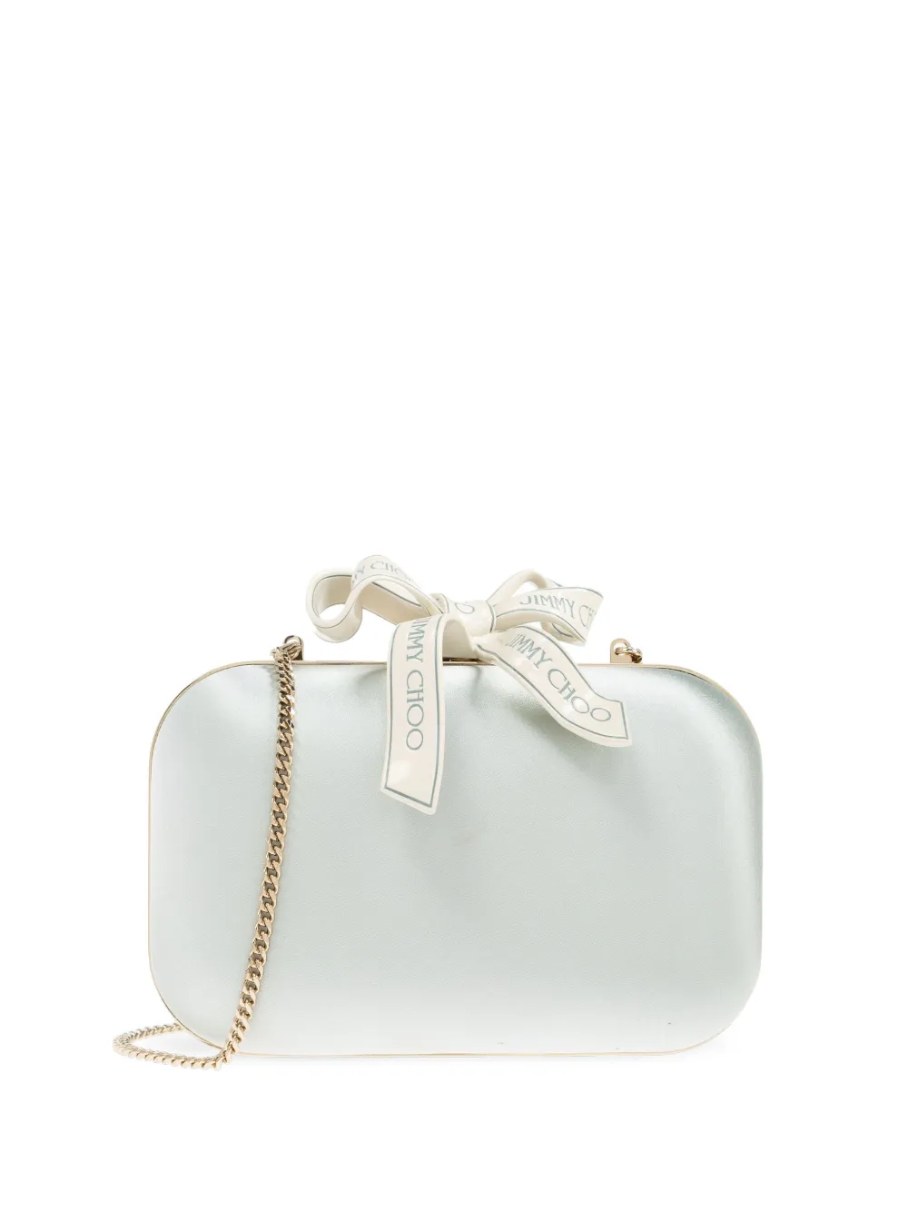 Jimmy Choo Cloud clutch Groen