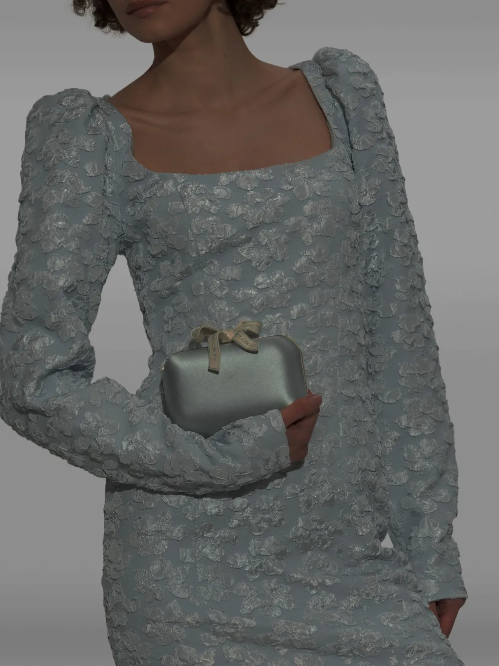 Jimmy Choo Cloud clutch bag - Groen