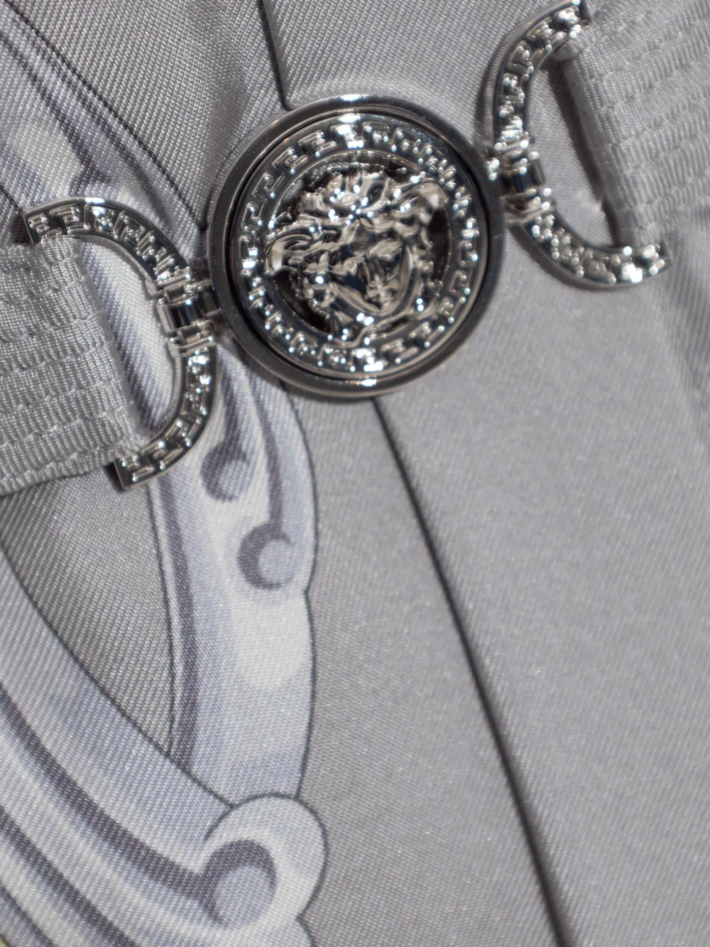 Versace Zijden jurk Geel