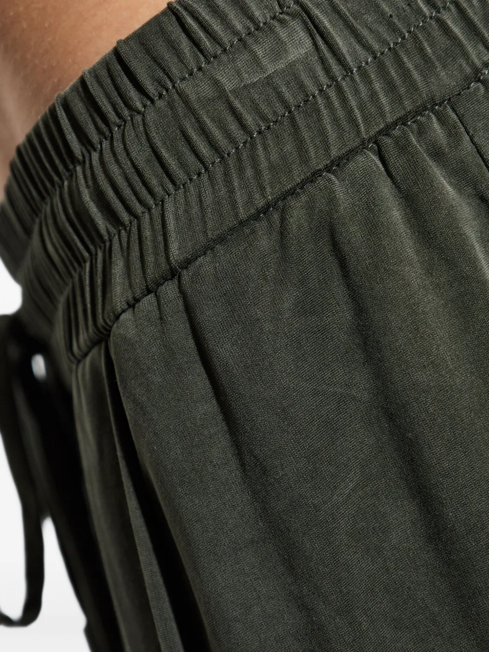Giorgio Armani Geplooide bermuda shorts Groen