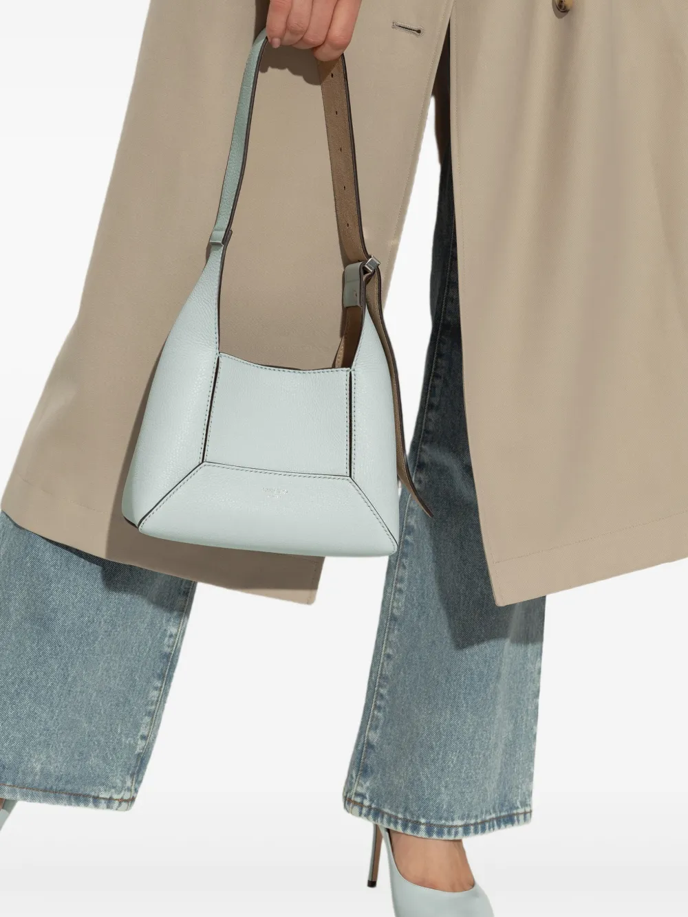Jimmy Choo small Diamond tote bag - Groen