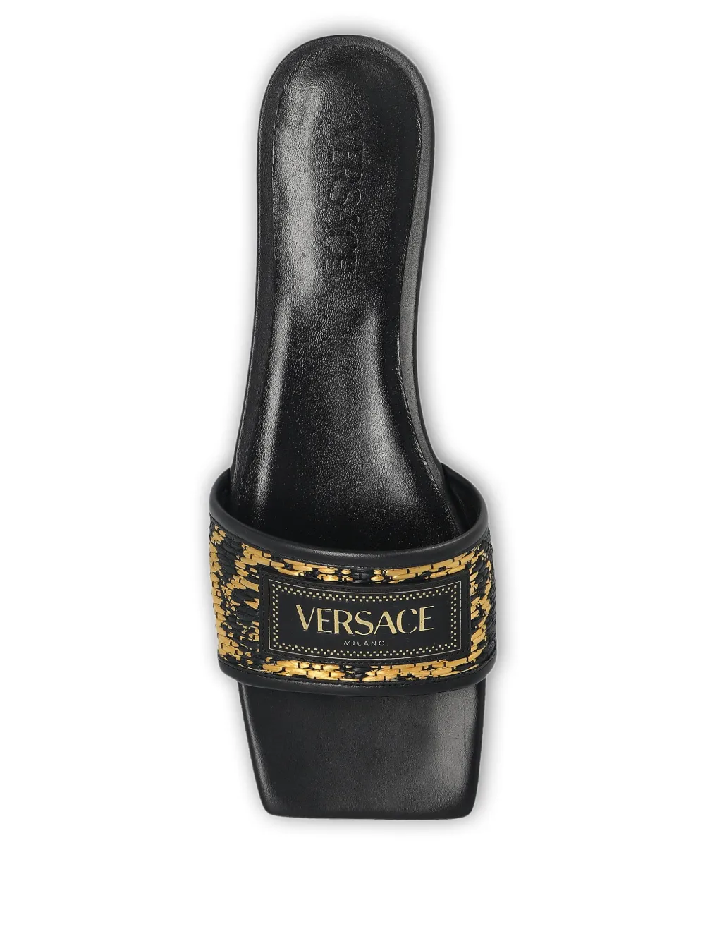 Versace Theia Barocco mules Black