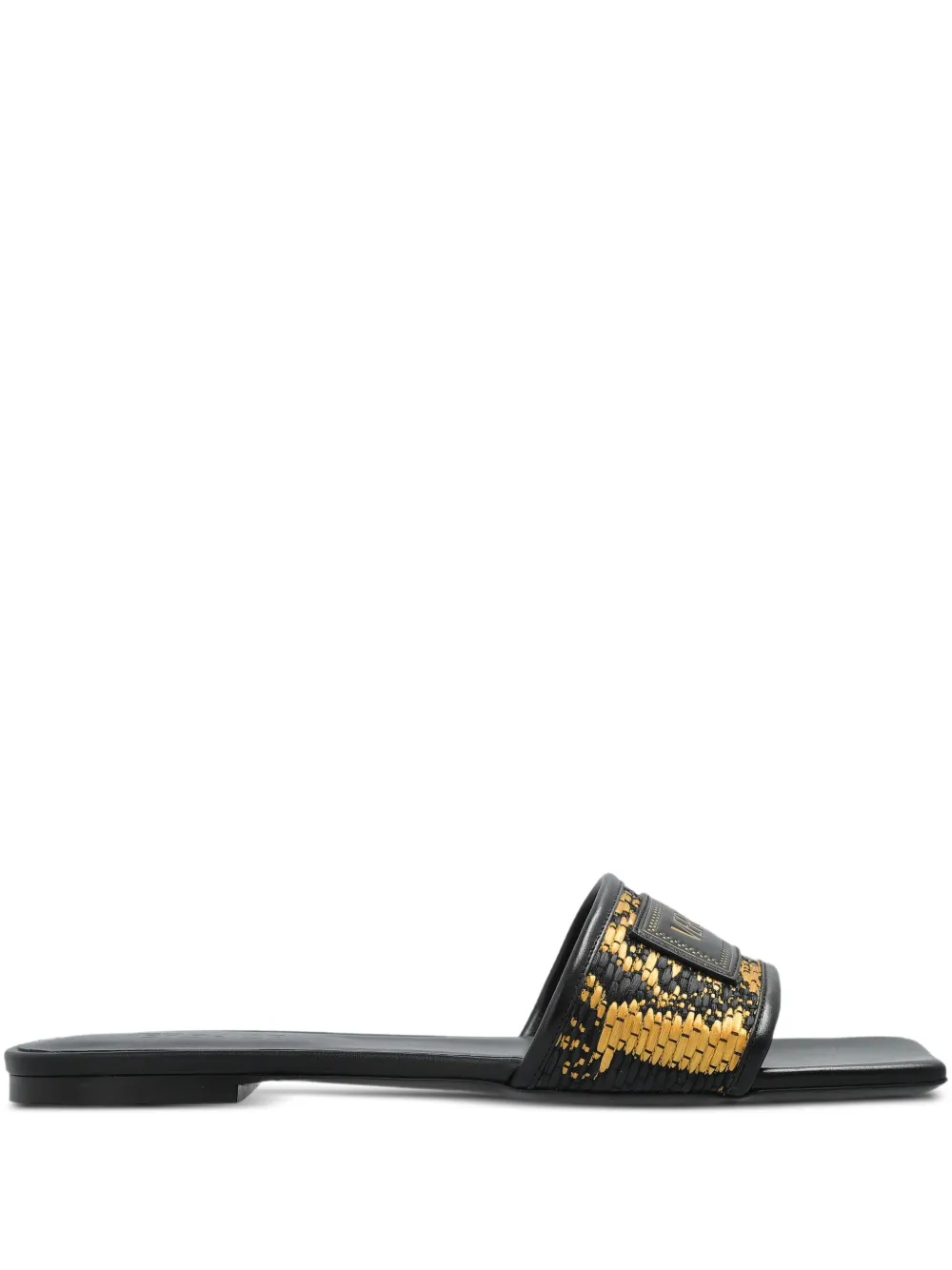 Versace Theia Barocco muiltjes Zwart