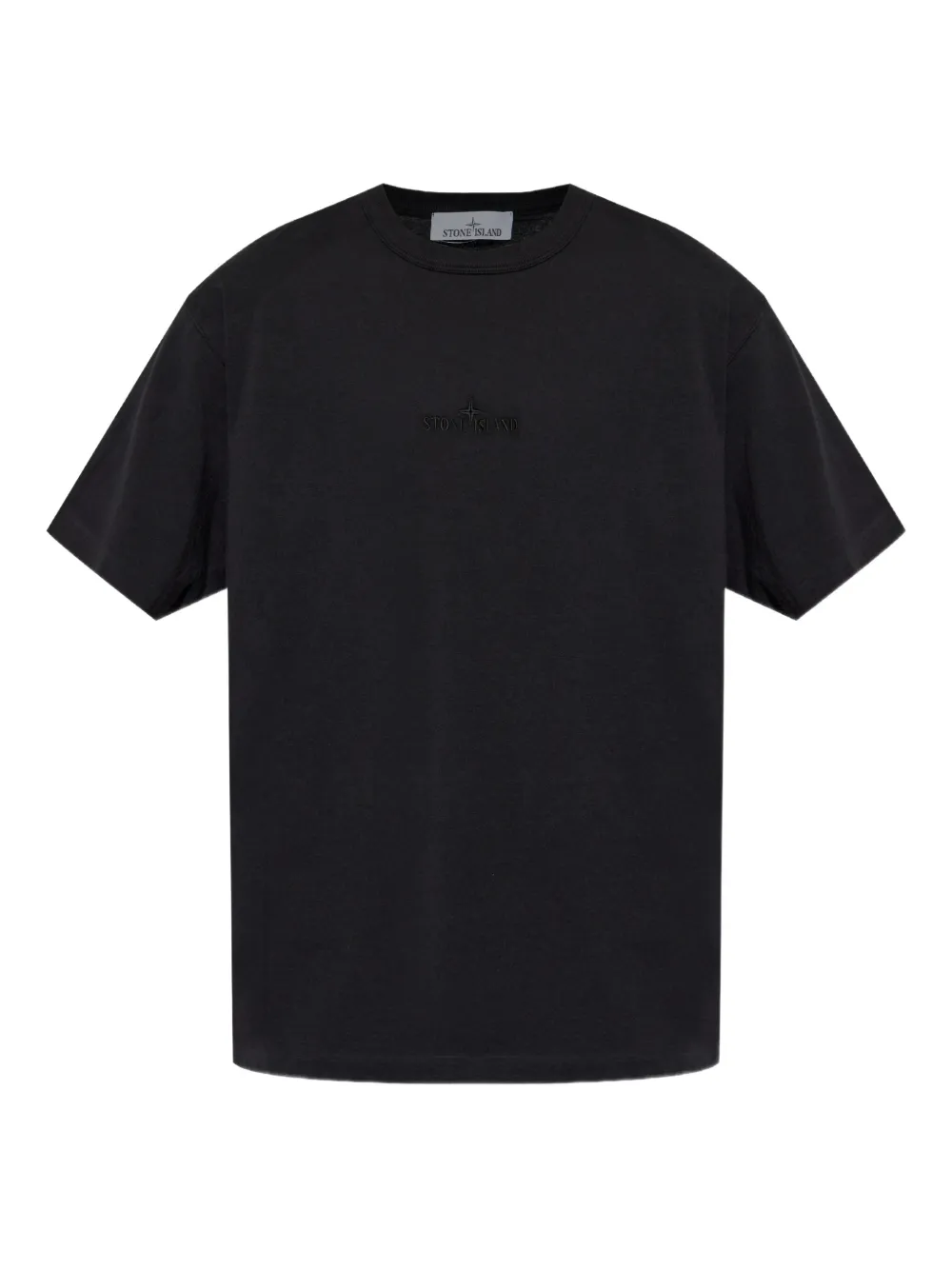 Stone Island playera de algodón | negro | Image 1