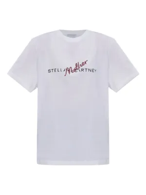 Stella McCartney レーストリム Tシャツ | ホワイト | FARFETCH JP