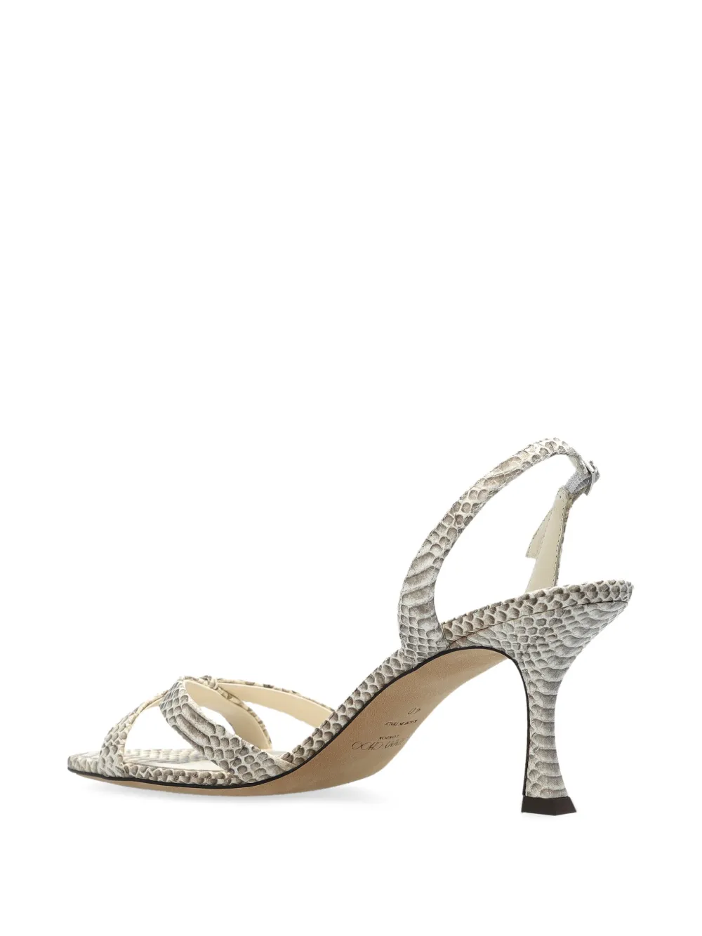 Jimmy Choo 70mm Elsy sandals Neutrals