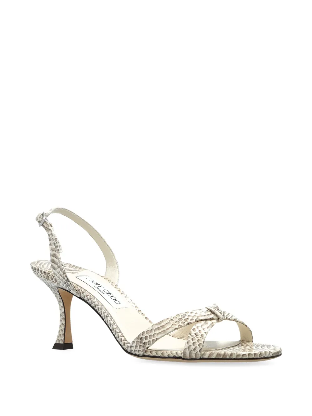 Jimmy Choo 70mm Elsy sandals Neutrals