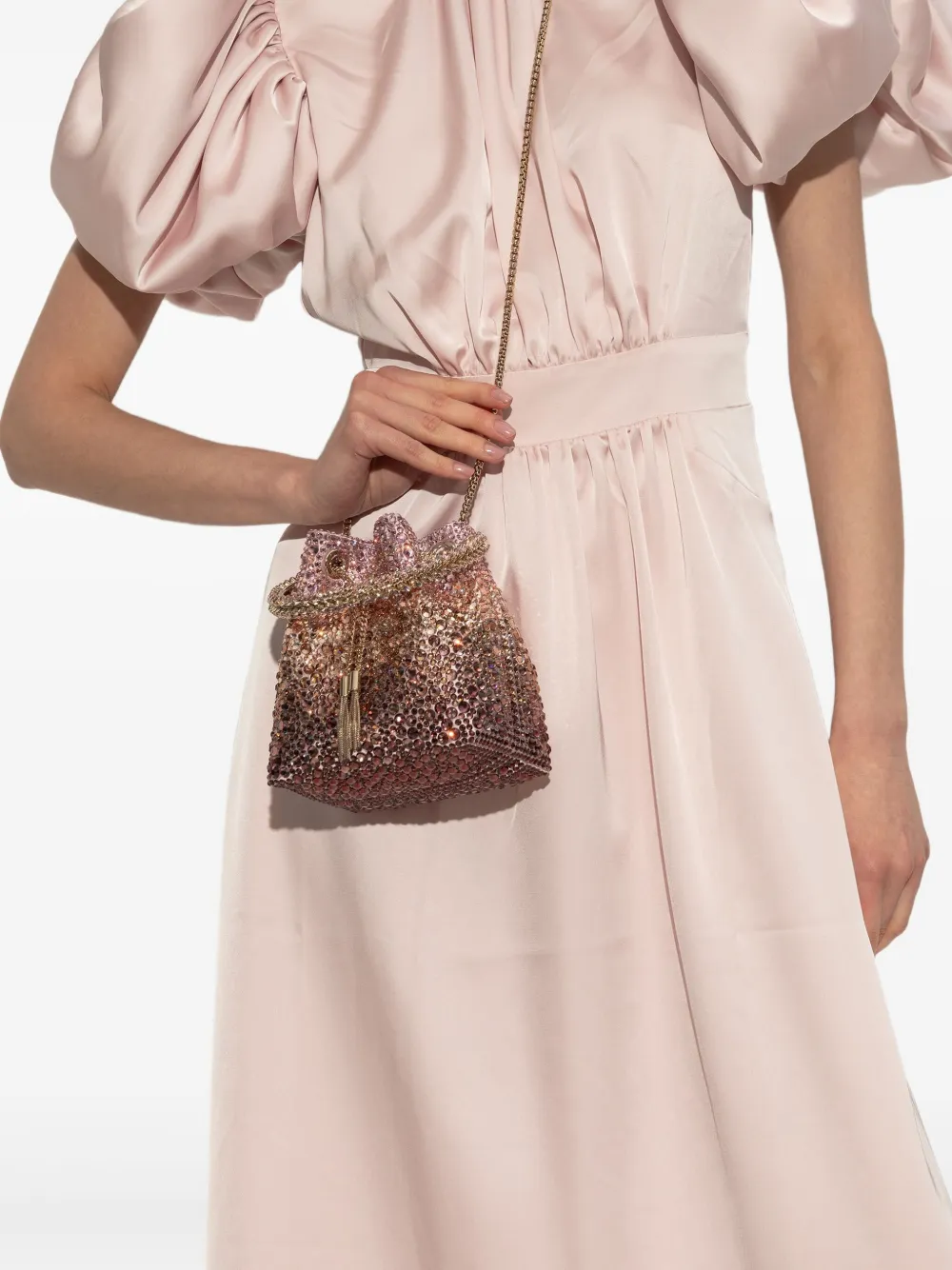 Jimmy Choo Bon Bon tote bag - Roze
