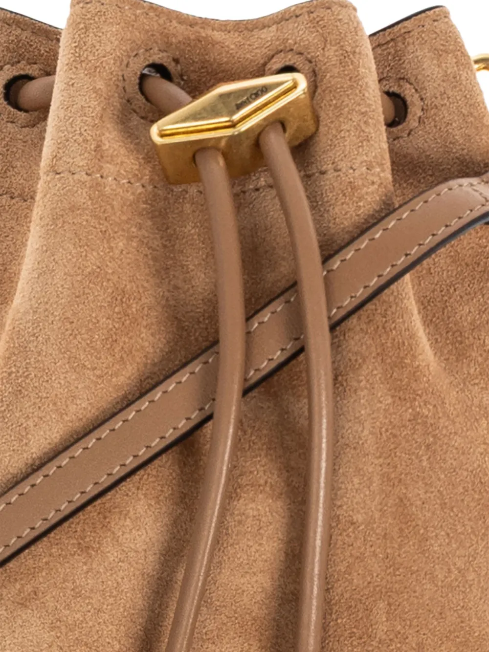 Jimmy Choo Bon bucket-tas Bruin