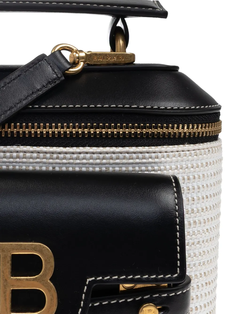 Shop Balmain B-buzz Tote Bag