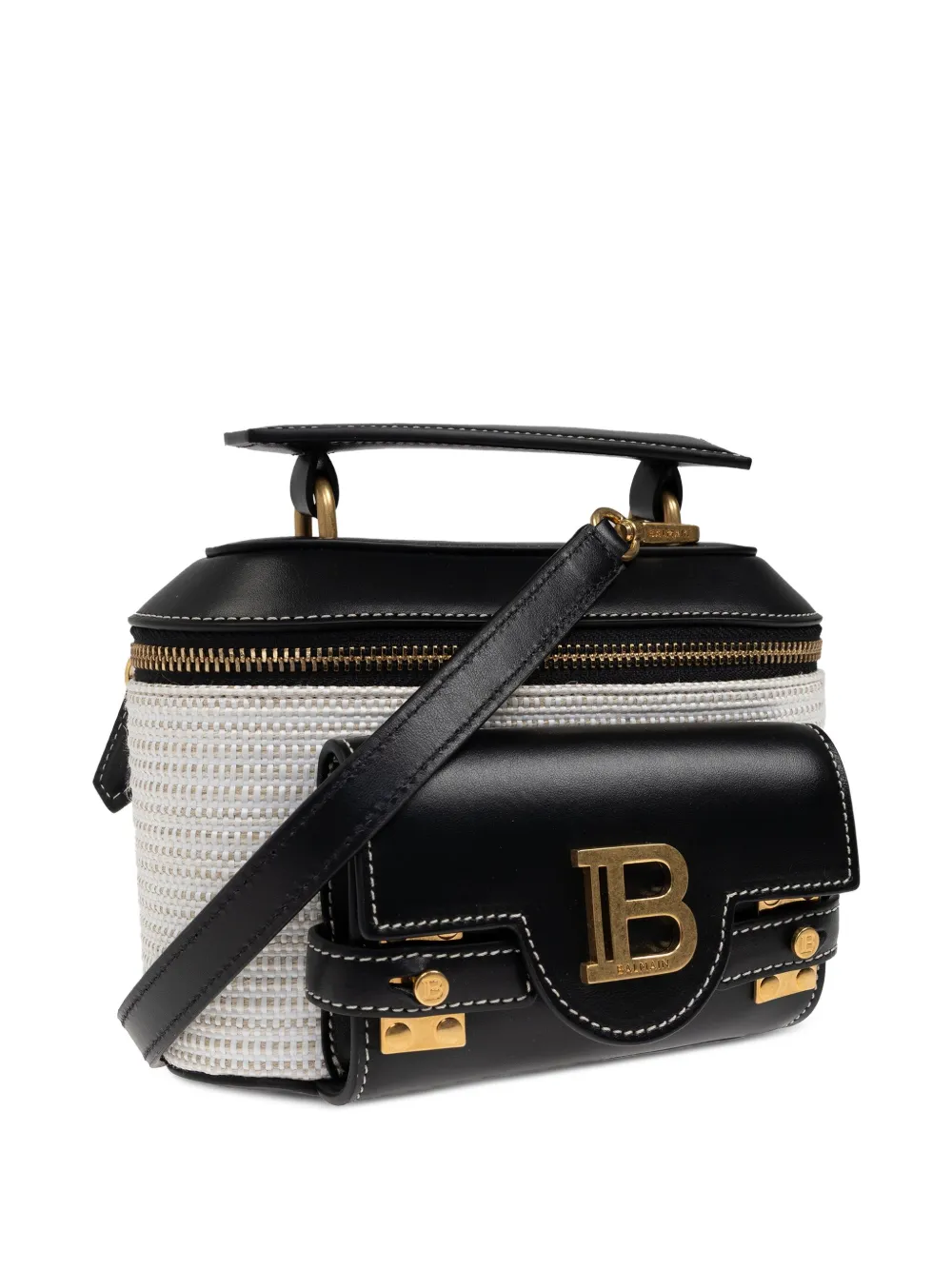 Shop Balmain B-buzz Tote Bag