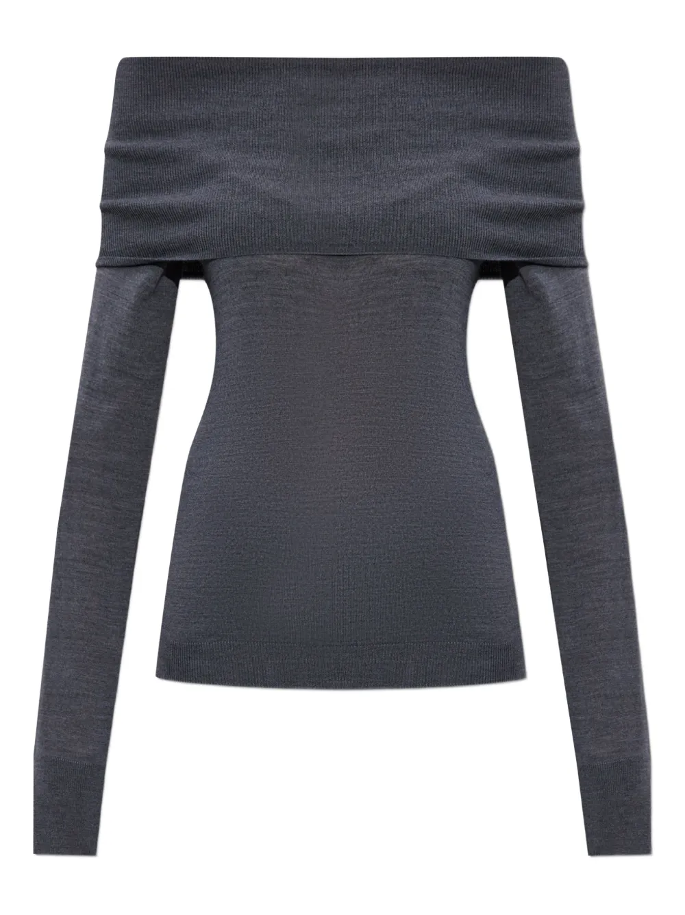 Stella McCartney suéter con hombros descubiertos | gris | Image 1