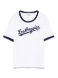 Sporty & Rich Dodgers Ringer T-shirt - White