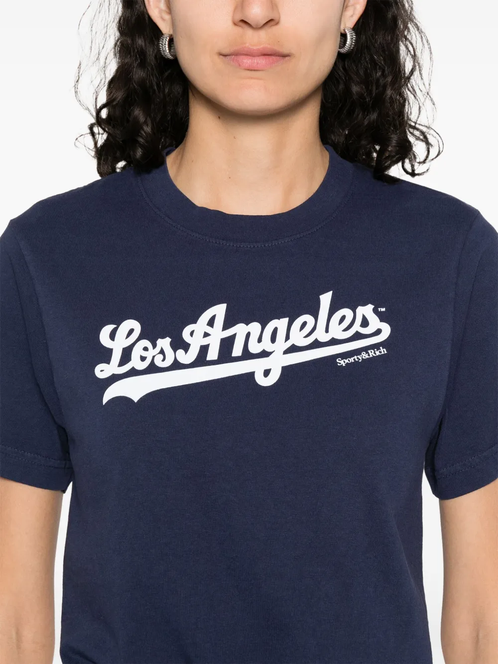 Sporty & Rich Dodgers T-shirt Blauw