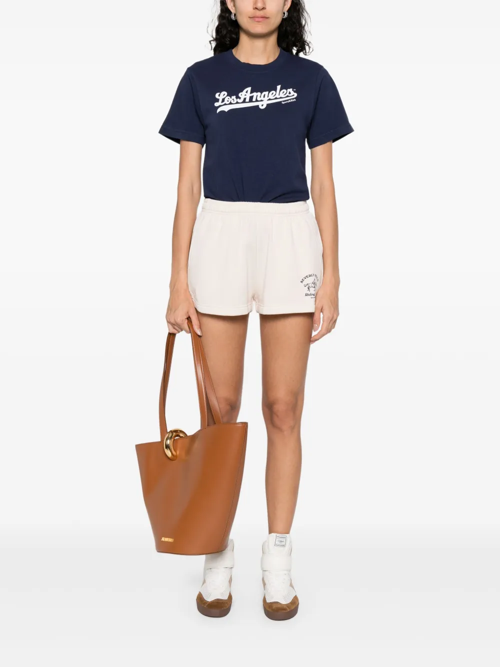 Sporty & Rich Dodgers T-shirt Blauw