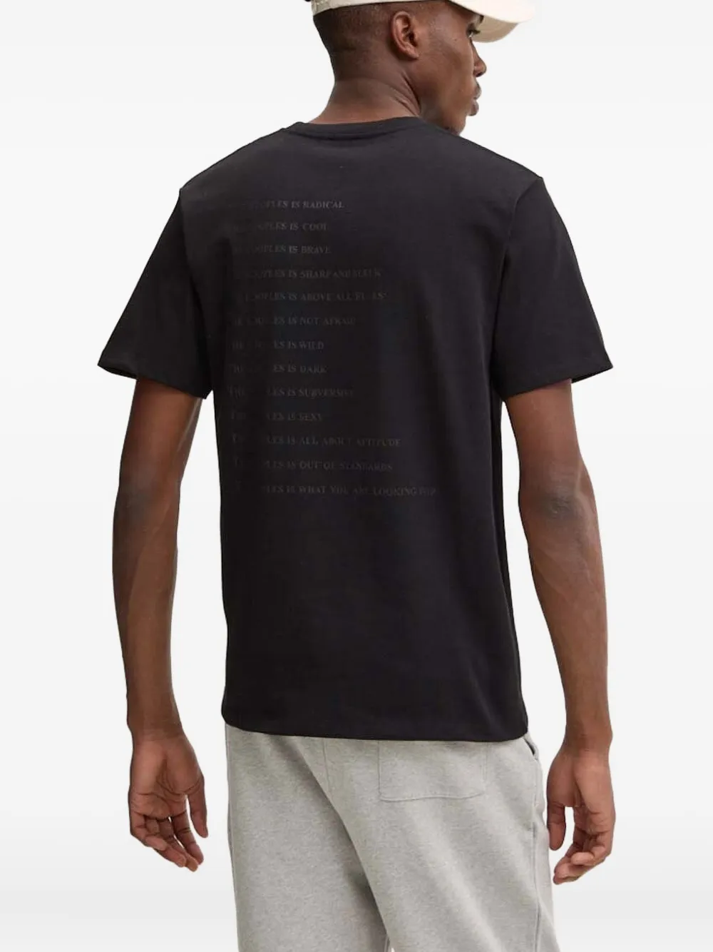 The Kooples What Is T-shirt met grafische print - Zwart
