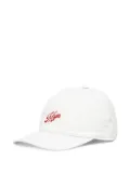 MSGM embroidered-logo baseball cap - White