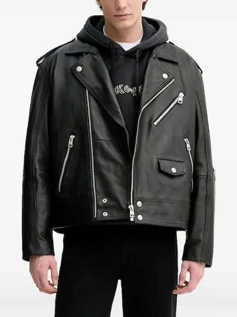 The Kooples embroidered-logo hoodie